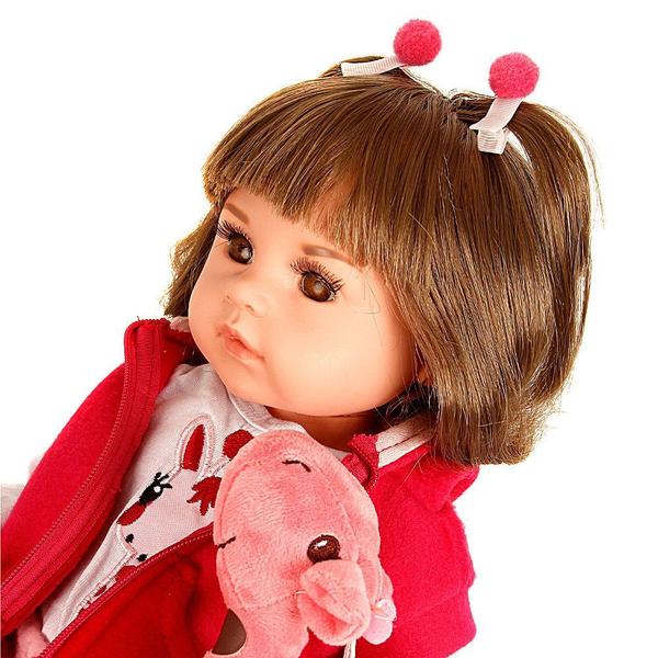 Imagem de Bebe Reborn Girafinha Menina 100% Silicone 48cm