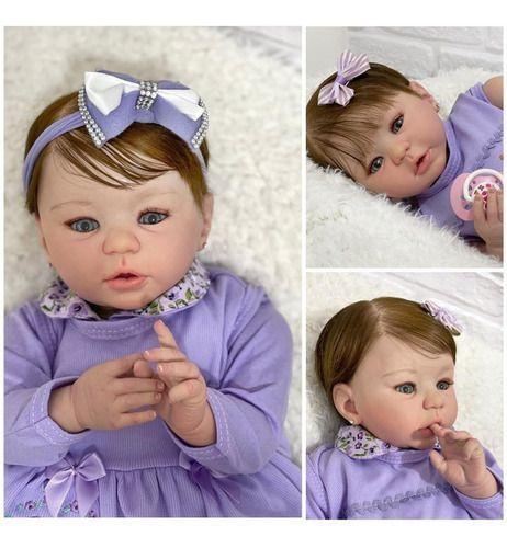 Bebe Reborn Linda Toma Banho Kylin - ANA DOLLS Imagem de Bebe Reborn Linda Toma Banho Kylin