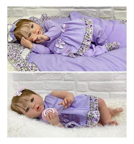 Bebe Reborn Linda Toma Banho Kylin - ANA DOLLS Imagem de Bebe Reborn Linda Toma Banho Kylin