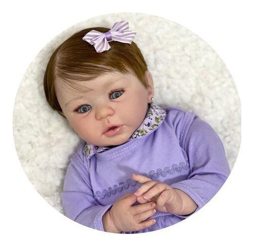 Bebe Reborn Linda Toma Banho Kylin - ANA DOLLS Imagem de Bebe Reborn Linda Toma Banho Kylin