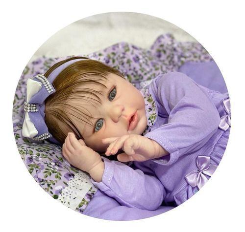 Bebe Reborn Linda Toma Banho Kylin - ANA DOLLS Imagem de Bebe Reborn Linda Toma Banho Kylin