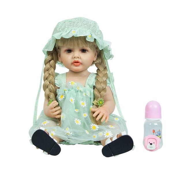 Imagem de Bebe Reborn Menina Boneca 100% Silicone - Luna