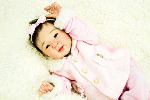 Bebe Reborn Menina Japonesa Real Fio A Fio Com Enxoval - Ana dolls Imagem de Bebe Reborn Menina Japonesa Real Fio A Fio Com Enxoval