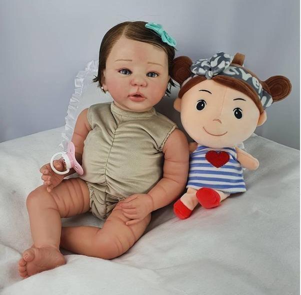 Imagem de Bebê Reborn Menina Linda Muito Realista