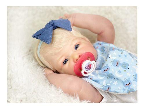Bebê Reborn Menina Real Silicone, Toma Banho Pronta Entrega - Ana dolls Imagem de Bebê Reborn Menina Real Silicone, Toma Banho Pronta Entrega