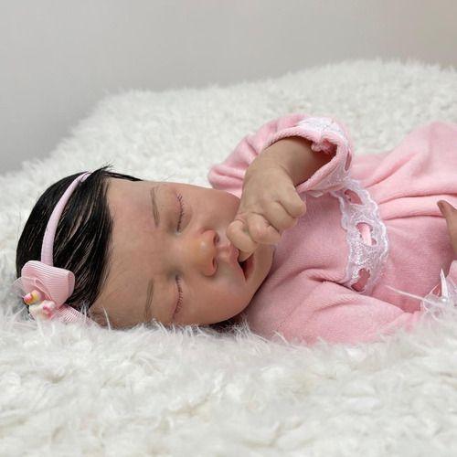 Bebe Reborn Menina Recém Nascida Kit Twin A - ANA DOLLS Imagem de Bebe Reborn Menina Recém Nascida Kit Twin A