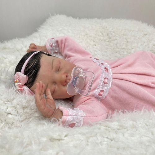 Bebe Reborn Menina Recém Nascida Kit Twin A - ANA DOLLS Imagem de Bebe Reborn Menina Recém Nascida Kit Twin A