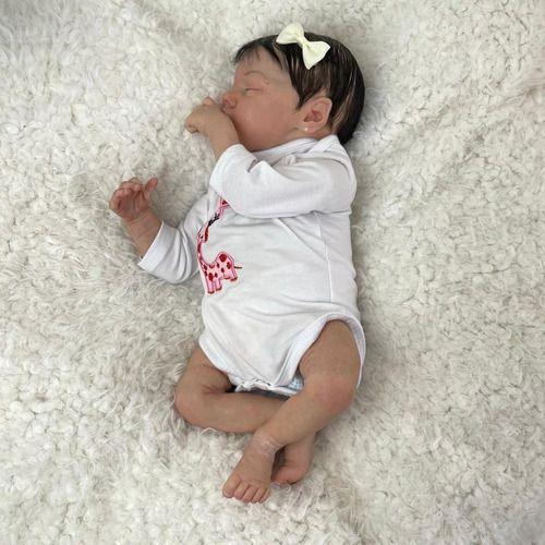 Bebe Reborn Menina Recém Nascida Kit Twin A - ANA DOLLS Imagem de Bebe Reborn Menina Recém Nascida Kit Twin A