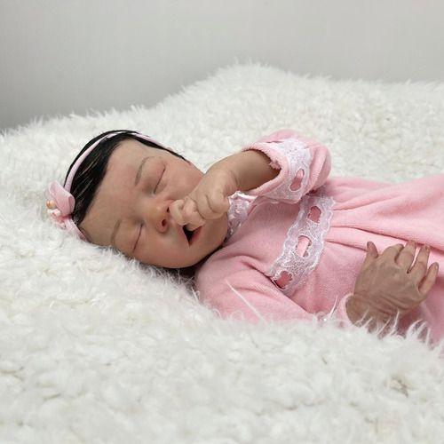 Bebe Reborn Menina Recém Nascida Kit Twin A - ANA DOLLS Imagem de Bebe Reborn Menina Recém Nascida Kit Twin A
