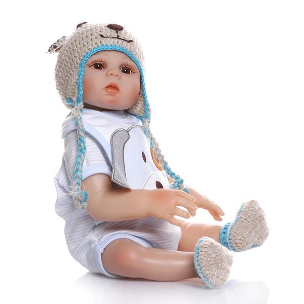 Imagem de Bebe Reborn Menino 100% Silicone 47 Cm - Theo