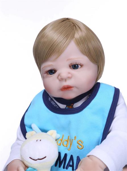 Imagem de Bebe Reborn Menino 100% Silicone 57 Cm - Yuri