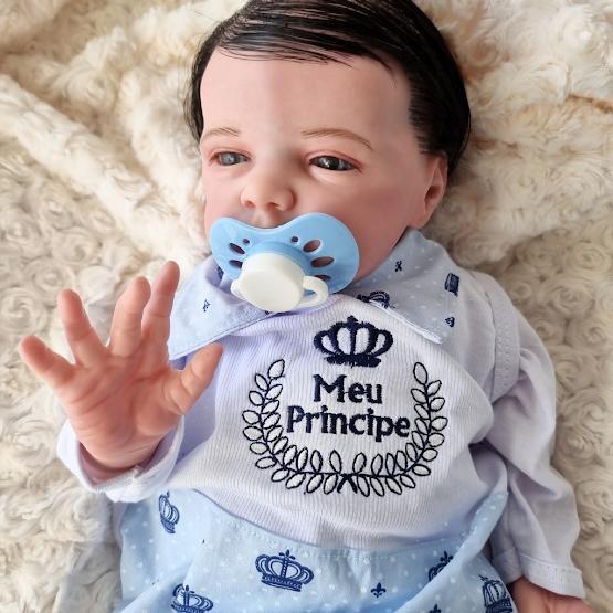 Imagem de Bebê Reborn Menino Atticus Siliconado