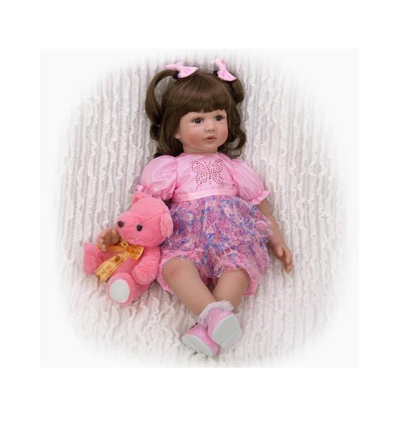 Imagem de Bebe Reborn Princesa 60 Cm - Boneca Reborn