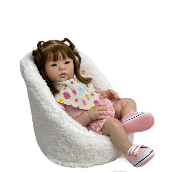 Bebe Reborn Realista Abigail Maravilhosa - Ana Dolls Imagem de Bebe Reborn Realista Abigail Maravilhosa