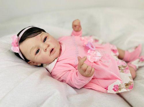 Imagem de Bebe Reborn  Silicone Banho  Princesa Fio A Fio