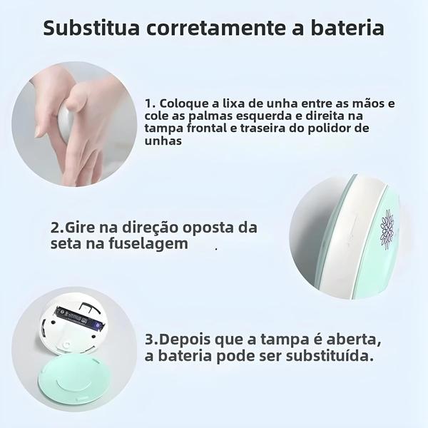 Imagem de Bebê Recém-nascido Aparador De Unhas Elétrico Criança Manicure Ferramenta Infantil Polidor Kit