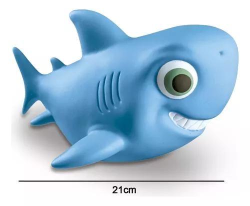 Imagem de Bebê Tubarão Brinquedo Banho Grande Shark Baby Bebe