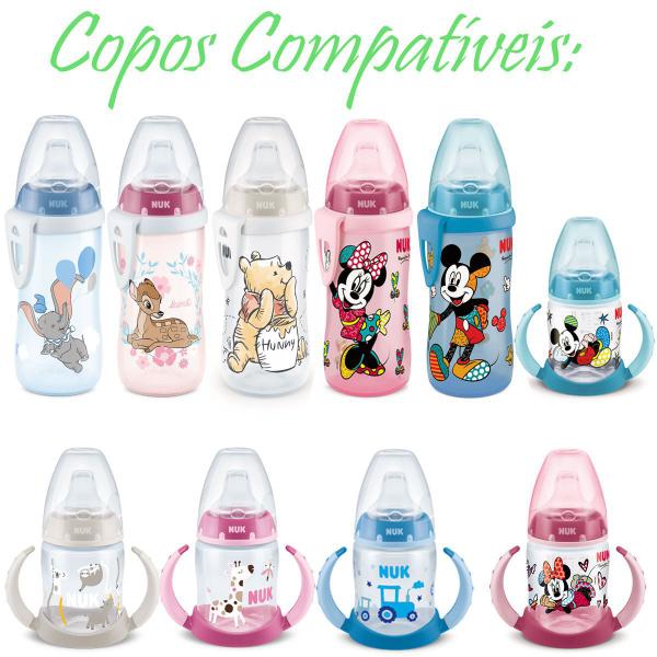 Bebedor de Silicone Refil Copos Active e First Choice Nuk Imagem de Bebedor de Silicone Refil Copos Active e First Choice Nuk