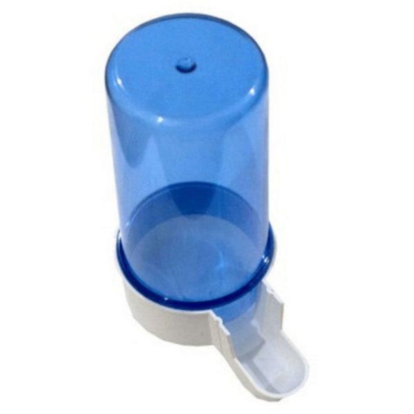 Imagem de Bebedouro Animalplast Médio - 200ml - Malha Larga - Azul e Branco