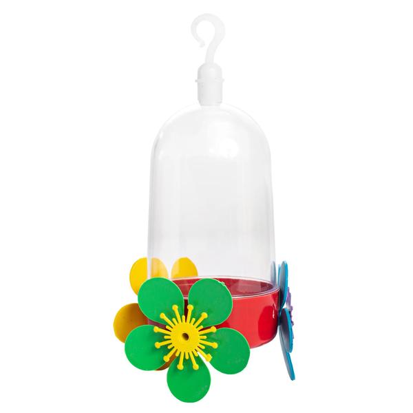 Imagem de Bebedouro Beija Flor Simples 250ML Cores Mistas 12 Unidades Pet Piu Jel Plast