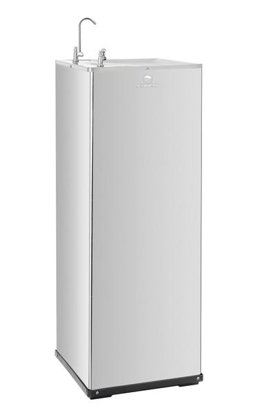 Bebedouro Coluna Pressão Aço Inox c Filtro Reserva Karina - Karina Bebedouros Imagem de Bebedouro Coluna Pressão Aço Inox c Filtro Reserva Karina