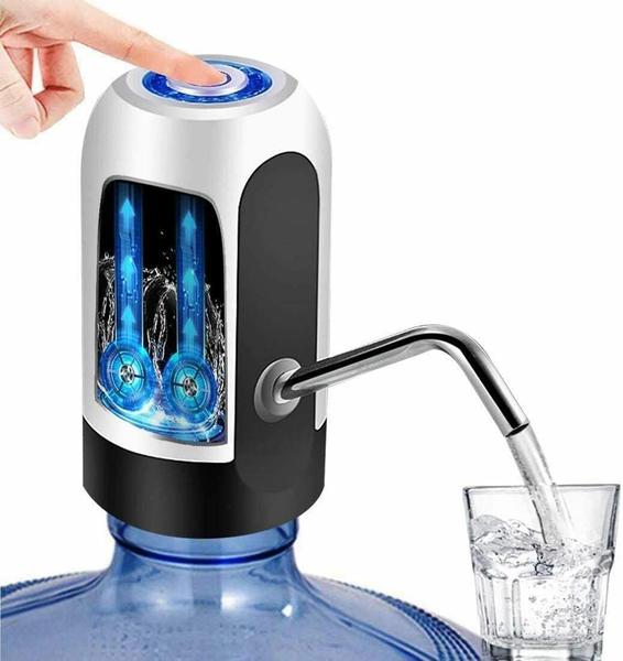 Bebedouro com Bomba Elétrica Recarregável e Eficiente - VALECOM Imagem de Bebedouro com Bomba Elétrica Recarregável e Eficiente