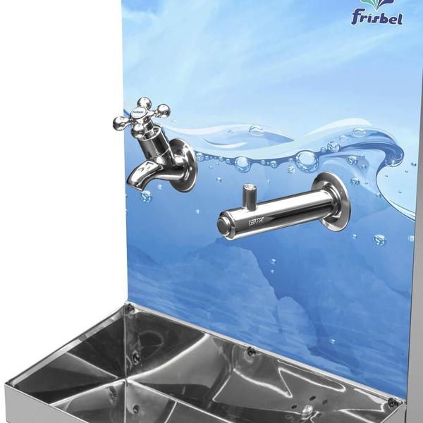 Bebedouro De Mesa 25 Litros 1 Jato E 1 Torneira Frisbel 220V Imagem de Bebedouro De Mesa 25 Litros 1 Jato E 1 Torneira Frisbel 220V