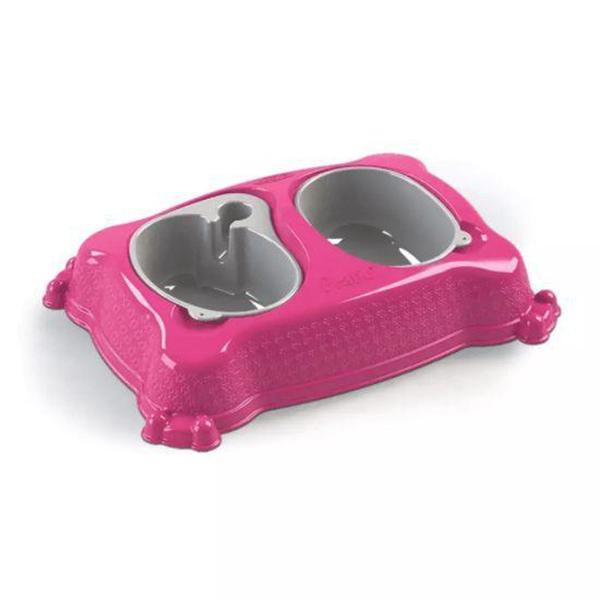 Bebedouro e Comedouro Pratic Pequeno - Plast Pet Imagem de Bebedouro e Comedouro Pratic Pequeno - Plast Pet