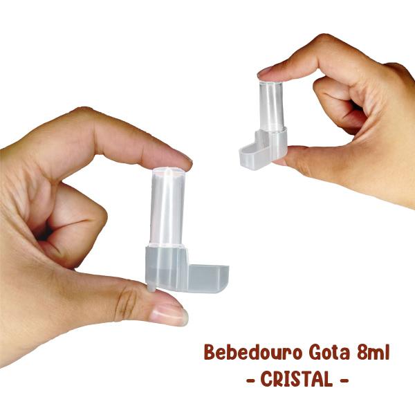 Bebedouro Gota 8ml Torneio Exposição Medicamento Porta Vitamina Malha Fina - Passaros em Geral - Humberald Imagem de Bebedouro Gota 8ml Torneio Exposição Medicamento Porta Vitamina Malha Fina - Passaros em Geral