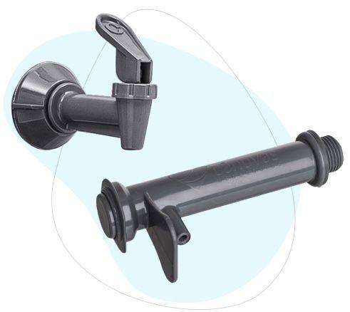 Bebedouro Industrial 100L RESIST em Inox com 3 Torneiras- Incluso bónus 2 Filtros gratuito - CÂNOVAS Imagem de Bebedouro Industrial 100L RESIST em Inox com 3 Torneiras- Incluso bónus 2 Filtros gratuito