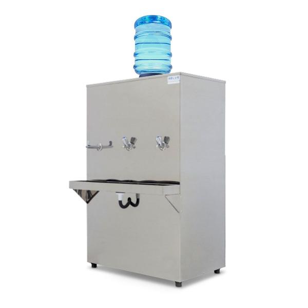 Imagem de Bebedouro Industrial Inox 100L Torneiras e Jato Gelado  Blue