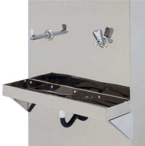 Imagem de Bebedouro Industrial Inox 50L Torneira e Jato Natural Gelado - Blue