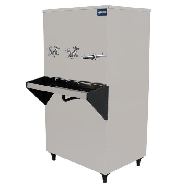 Bebedouro Industrial Knox 100 litros com 3 Torneiras 220v em Aço Inox Imagem de Bebedouro Industrial Knox 100 litros com 3 Torneiras 220v em Aço Inox