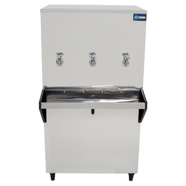 Bebedouro Industrial Knox 100 litros com 3 Torneiras 220v em Aço Inox Imagem de Bebedouro Industrial Knox 100 litros com 3 Torneiras 220v em Aço Inox
