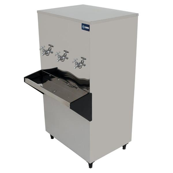Bebedouro Industrial Knox 100 litros com 3 Torneiras 220v em Aço Inox Imagem de Bebedouro Industrial Knox 100 litros com 3 Torneiras 220v em Aço Inox