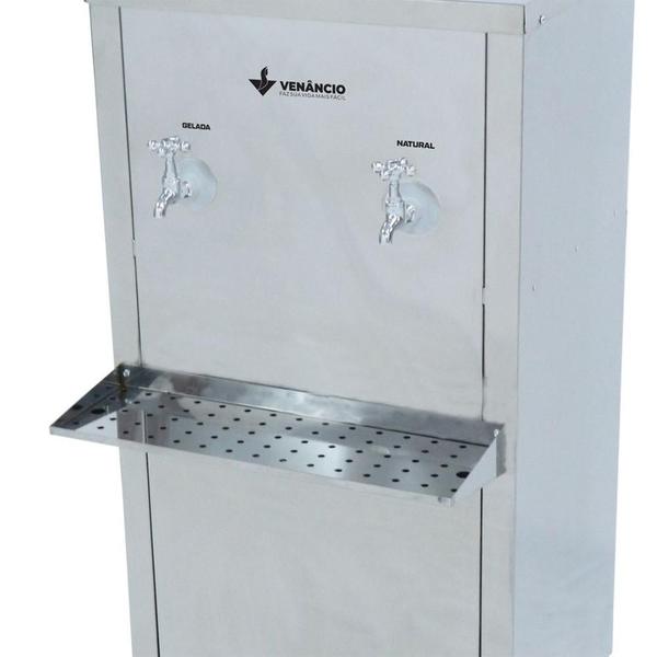 Imagem de Bebedouro Inox Coluna 25 Litros 2 Torneiras Rb20 127V - Venâncio