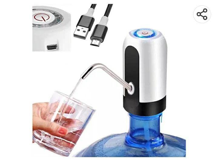 Bebedouro Inteligente com Bomba Elétrica Recarregável por USB - VALECOM Imagem de Bebedouro Inteligente com Bomba Elétrica Recarregável por USB