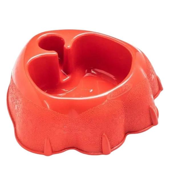 Imagem de Bebedouro para Caes Estilo Pet Fox Grande Vermelho da Plast Pet