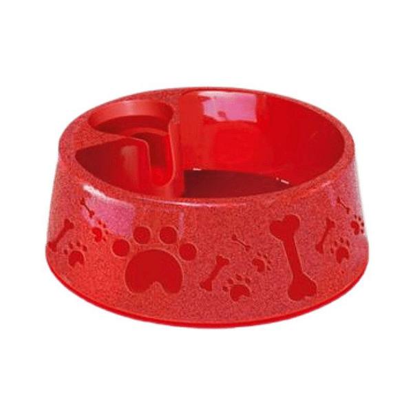 Imagem de Bebedouro Plástico Paris Furacão Pet Tamanho 2 700 ml Vermelho