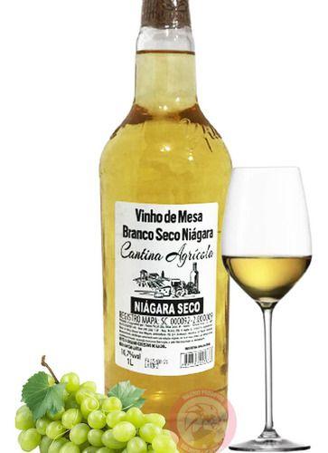 Imagem de Bebida Alcoólica Vinho Branco Seco de Mesa Cantina Agrícola 1 Litro