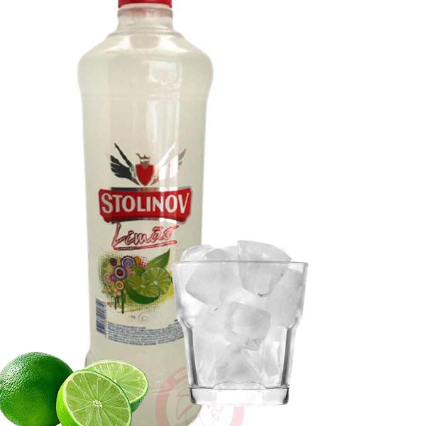 Imagem de Bebida Alcoólica Vodka Stolinov Limão 900 Ml 6 Un