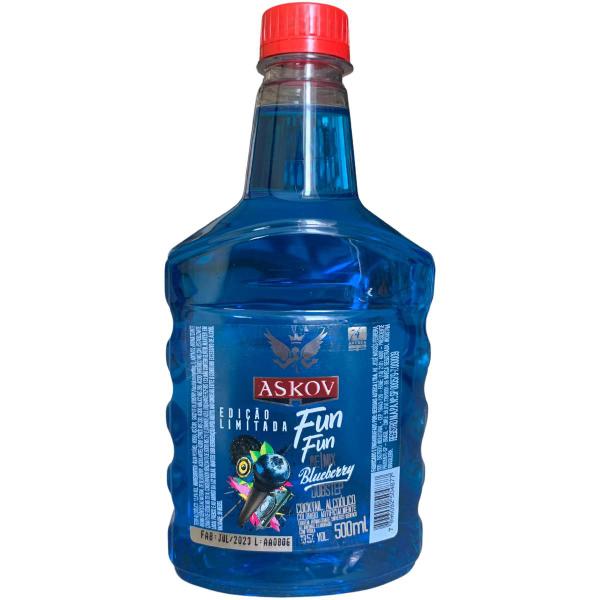 Imagem de Bebida askov fun fun vodka blueberry 500ml