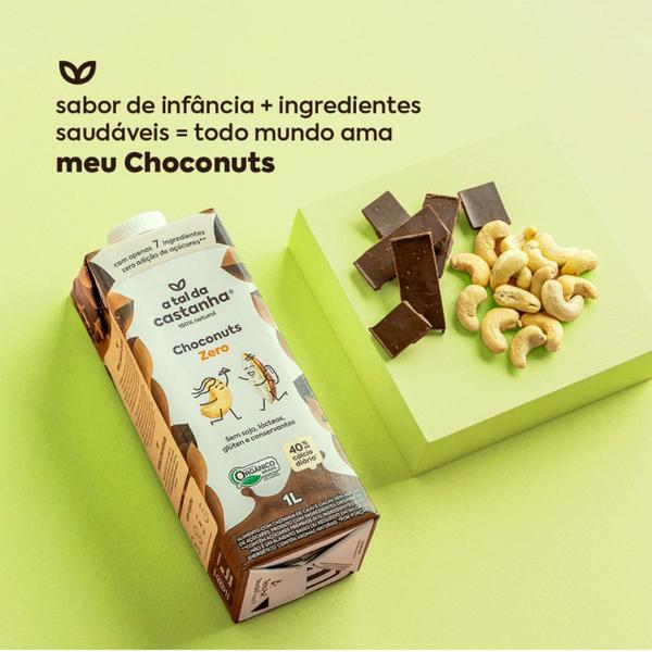 Imagem de Bebida Choconuts Zero Açúcar A TAL DA CASTANHA 1L