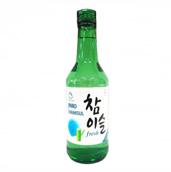 Imagem de Bebida coreana soju chum churum fresh 360ml jinro plum