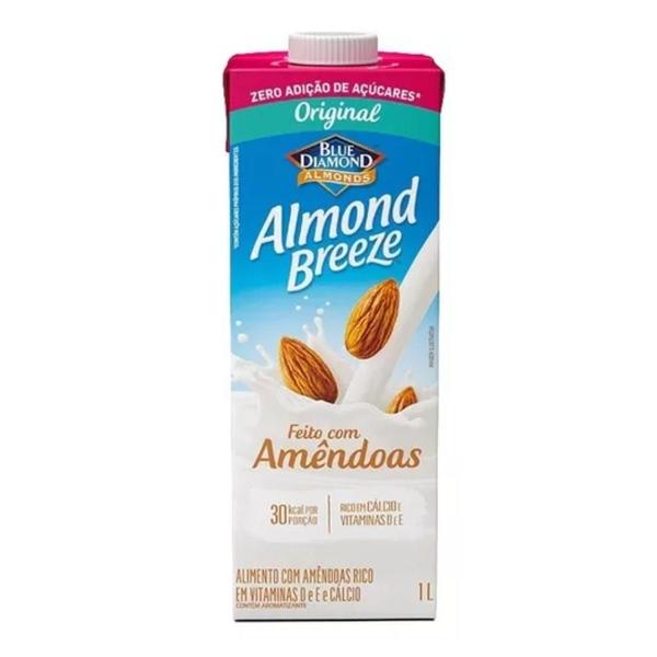 Imagem de Bebida De Amêndoa Original Sem Adição De Açúcar Almond Breeze 1l