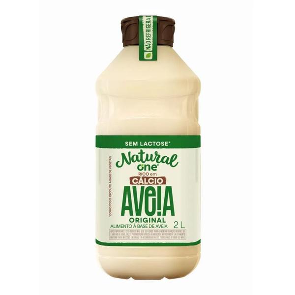 Imagem de Bebida de Aveia Original Vegano e Sem Lactose Natural One 2L