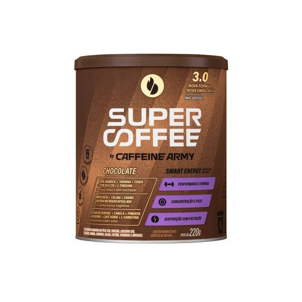 Imagem de Bebida Energética 3.0 Chocolate SUPERCOFFEE 220g