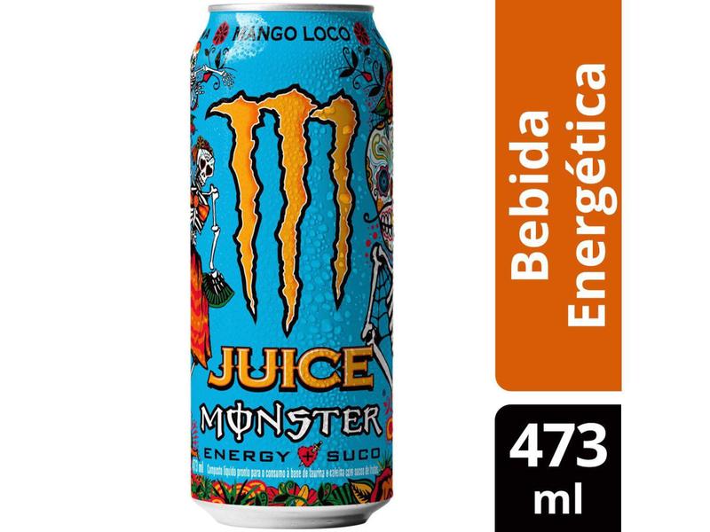 Imagem de Bebida Energética Monster Juice Mango Loco  - 473ml