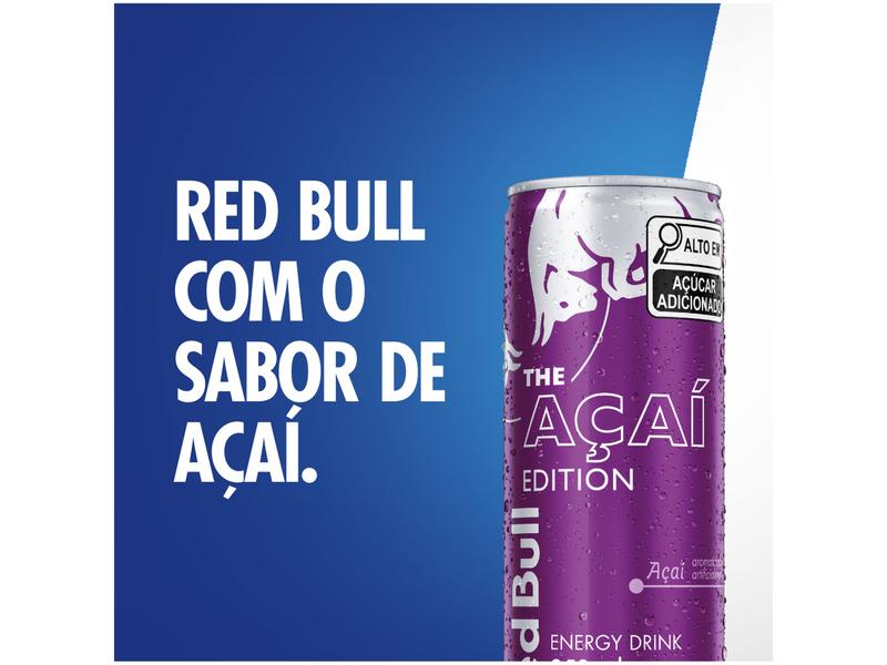 Imagem de Bebida Energética Red Bull Açaí 250ml