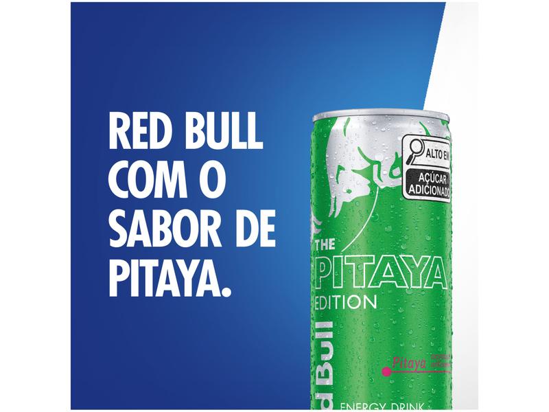 Bebida Energética Red Bull Pitaya - 250ml 4 Unidades Imagem de Bebida Energética Red Bull Pitaya